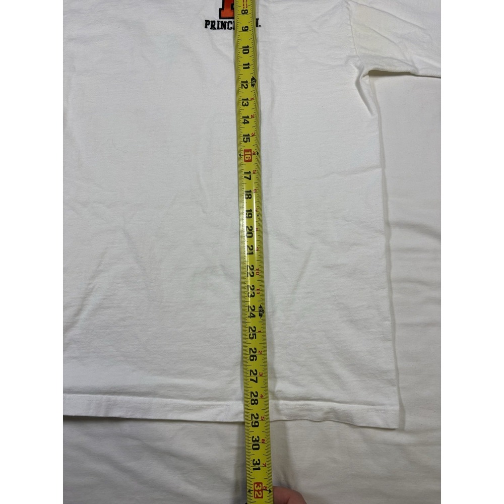 Vintage Princeton University T Shirt XL Cotton Exchange Made in USA Embroidered - Picture 4 of 6